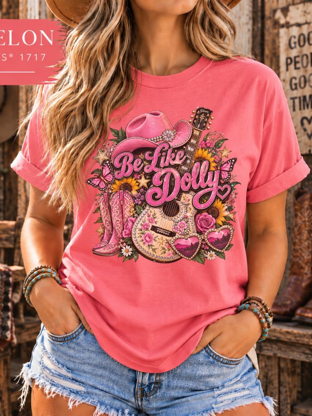 Be Like Dolly Shirt, Dolly Inspired T-Shirt, Country Music Graphic Tee, Southern